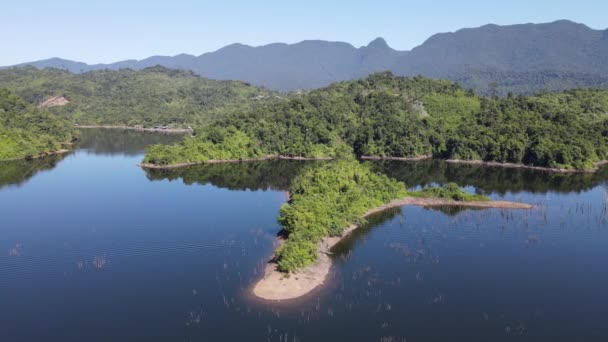 Mountains Fjords Milford Sound Doubtful Sound Nova Zelândia Vale Bengoh — Vídeo de Stock