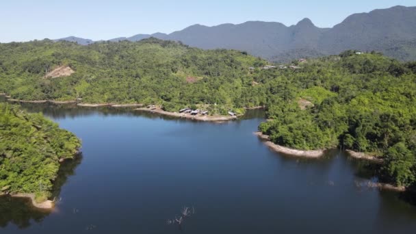 Góry Fiordy Milford Sound Doubtful Sound Nowa Zelandia Dolina Bengoh — Wideo stockowe