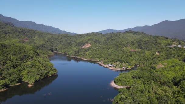 Bergen Fjorden Van Milford Sound Doubtful Sound Nieuw Zeeland Bengoh — Stockvideo