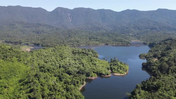 Milford Sound Doubtful Sound Hegyei Fjordjai Zéland Bengoh Völgy Sarawak — Stock videók