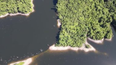 Milford Ses ve Kuşkulu Ses 'in Dağları ve Fiyortları, Yeni Zelanda. Bengoh Vadisi, Sarawak.
