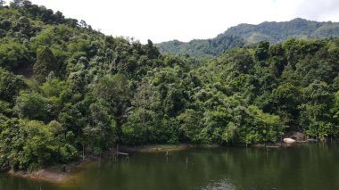 Milford Ses ve Kuşkulu Ses 'in Dağları ve Fiyortları, Yeni Zelanda. Bengoh Vadisi, Sarawak.