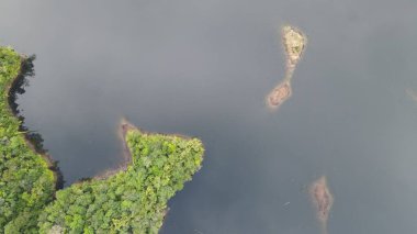 Milford Ses ve Kuşkulu Ses 'in Dağları ve Fiyortları, Yeni Zelanda. Bengoh Vadisi, Sarawak.