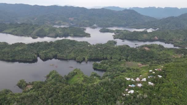 Milford Sound Doubtful Sound Hegyei Fjordjai Zéland Bengoh Völgy Sarawak — Stock videók