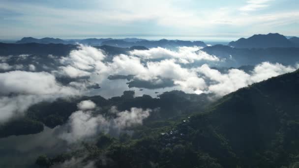 Die Berge Und Fjorde Von Milford Sound Und Doubtful Sound — Stockvideo