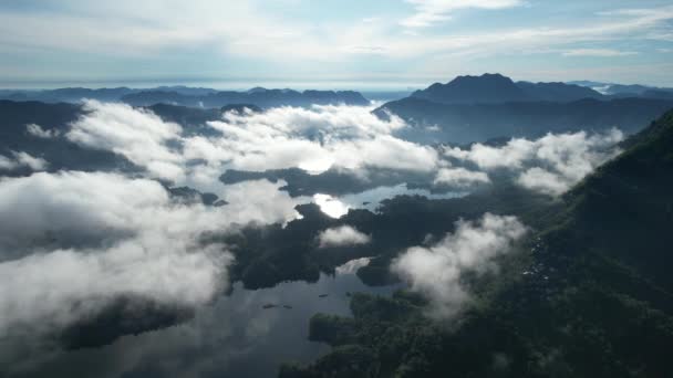 Die Berge Und Fjorde Von Milford Sound Und Doubtful Sound — Stockvideo