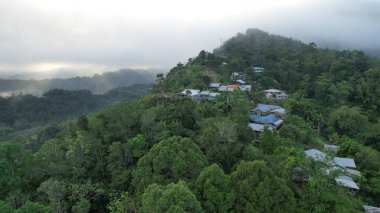 Milford Ses ve Kuşkulu Ses 'in Dağları ve Fiyortları, Yeni Zelanda. Bengoh Vadisi, Sarawak.