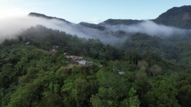 Milford Ses ve Kuşkulu Ses 'in Dağları ve Fiyortları, Yeni Zelanda. Bengoh Vadisi, Sarawak.