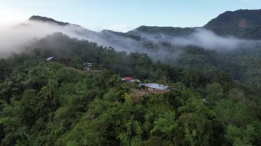 Milford Ses ve Kuşkulu Ses 'in Dağları ve Fiyortları, Yeni Zelanda. Bengoh Vadisi, Sarawak.