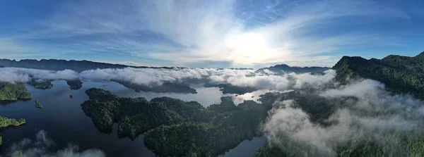 Mountains Fjords Milford Sound Doubtful Sound Nueva Zelanda Valle Bengoh — Foto de Stock