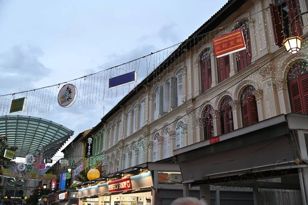 Chinatown Singapore September 2022 Streets Chinatown Mid Autumn Mooncake Festival — Stok fotoğraf