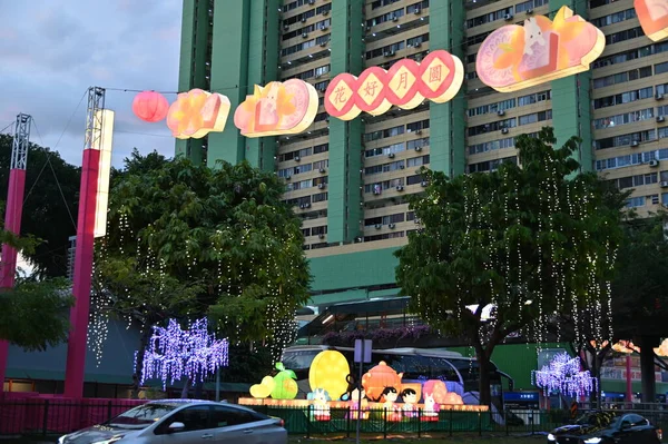 Chinatown Singapore September 2022 Streets Chinatown Mid Autumn Mooncake Festival — Fotografia de Stock