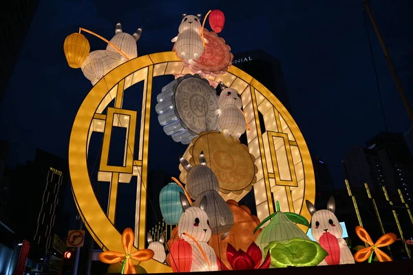 Chinatown Singapore September 2022 Streets Chinatown Mid Autumn Mooncake Festival — Fotografia de Stock