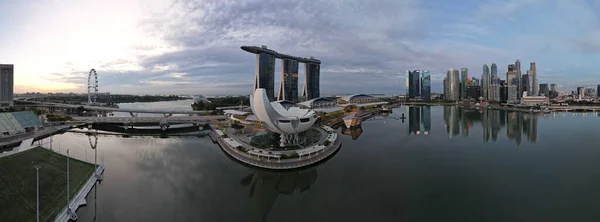 Marina Bay Singapore September 2022 2022 Landmark Buildings Tourist Attractions — Stock fotografie