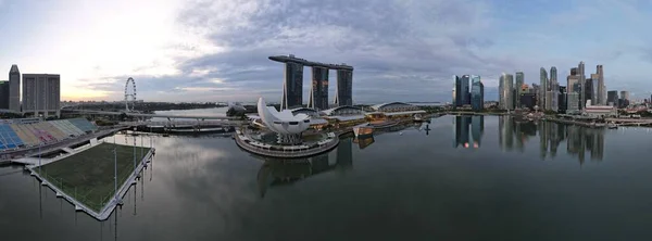 Marina Bay Singapore September 2022 2022 Landmark Buildings Tourist Attractions — стоковое фото