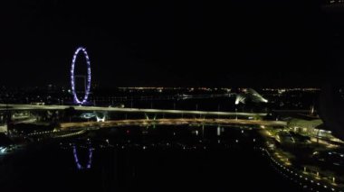 Marina Bay, Singapore - September 4, 2022, 2022: The Landmark Buildings and Tourist Attractions of Singapore