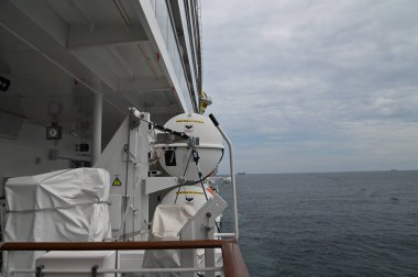 Marina Bay, Singapore - September 8, 2022: A Cruise Trip Aboard The Spectrum of The Seas