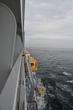 Marina Bay, Singapore - September 8, 2022: A Cruise Trip Aboard The Spectrum of The Seas