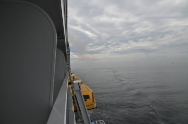 Marina Bay, Singapore - September 8, 2022: A Cruise Trip Aboard The Spectrum of The Seas