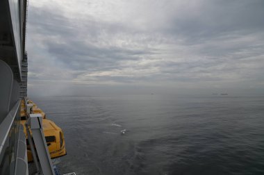 Marina Bay, Singapore - September 8, 2022: A Cruise Trip Aboard The Spectrum of The Seas