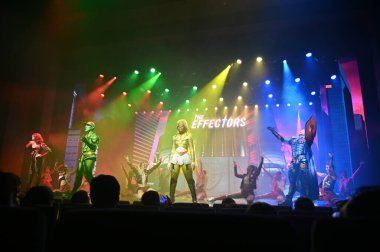 Marina Bay, Singapore - September 8, 2022: A Cruise Trip Aboard The Spectrum of The Seas