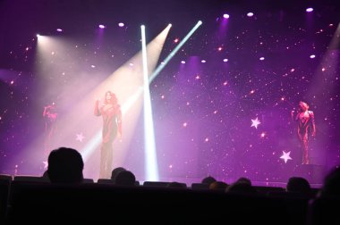 Marina Bay, Singapore - September 8, 2022: A Cruise Trip Aboard The Spectrum of The Seas