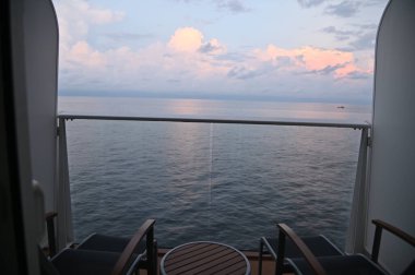 Marina Bay, Singapore - September 8, 2022: A Cruise Trip Aboard The Spectrum of The Seas