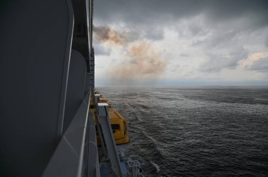 Marina Bay, Singapore - September 8, 2022: A Cruise Trip Aboard The Spectrum of The Seas