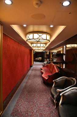 Marina Bay, Singapore - September 8, 2022: A Cruise Trip Aboard The Spectrum of The Seas