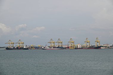 Marina Bay, Singapore - September 8, 2022: A Cruise Trip Aboard The Spectrum of The Seas