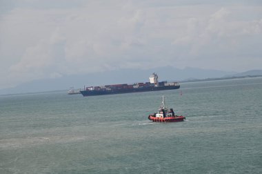 Marina Bay, Singapore - September 8, 2022: A Cruise Trip Aboard The Spectrum of The Seas