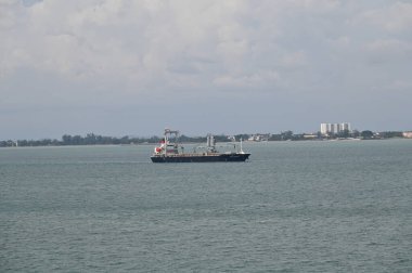 Marina Bay, Singapore - September 8, 2022: A Cruise Trip Aboard The Spectrum of The Seas