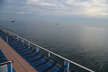 Marina Bay, Singapore - September 8, 2022: A Cruise Trip Aboard The Spectrum of The Seas