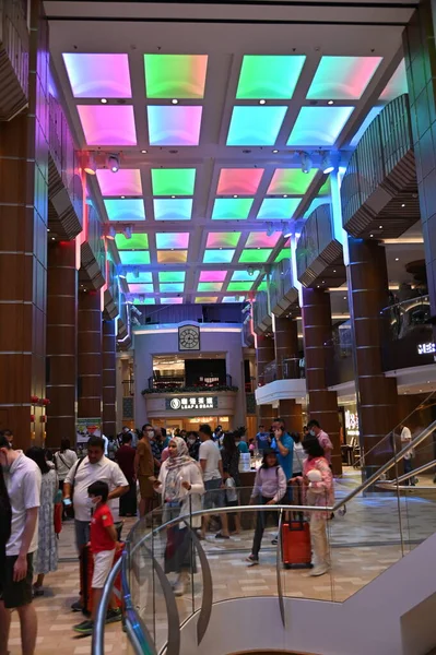 Marina Bay Singapore September 2022 Cruise Trip Spectrum Seas — Foto de Stock