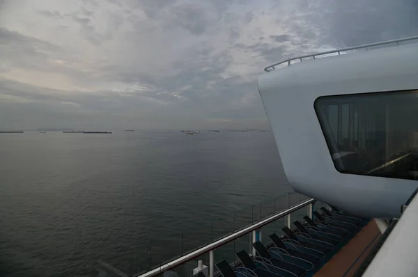 Marina Bay Singapore September 2022 Cruise Trip Spectrum Seas — kuvapankkivalokuva