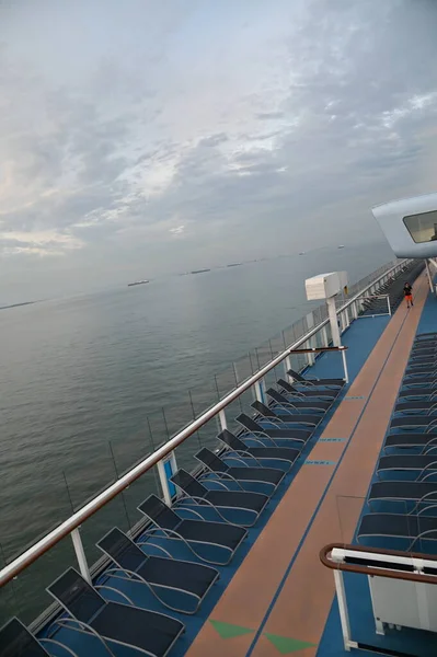 Marina Bay Singapore September 2022 Cruise Trip Spectrum Seas — 图库照片