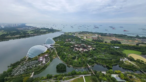 Marina Bay Singapore September 2022 2022 Landmark Buildings Tourist Attractions — Stock Photo, Image