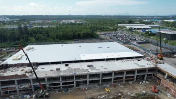 Kuching Sarawak Malesia Settembre 2022 Samajaya Light Industrial Zone Dove — Video Stock
