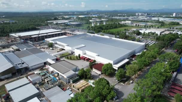 Kuching Sarawak Malesia Settembre 2022 Samajaya Light Industrial Zone Dove — Video Stock