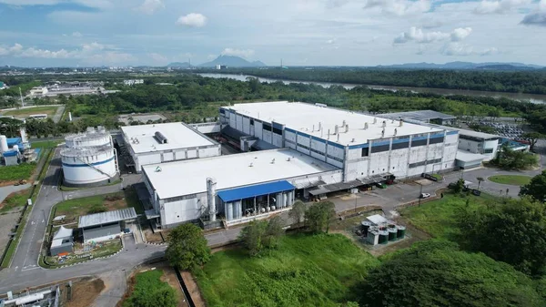 Kuching Sarawak Malasia Septiembre 2022 Zona Industrial Luz Samajaya Donde — Foto de Stock