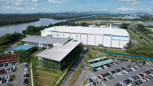 Kuching Sarawak Maleisië September 2022 Samajaya Light Industrial Zone Waar — Stockfoto