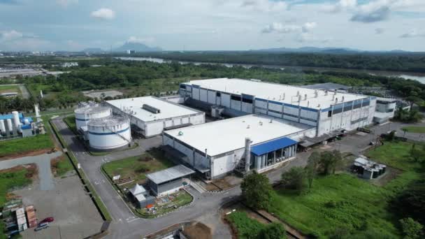 Kuching Sarawak Malasia Septiembre 2022 Zona Industrial Luz Samajaya Donde — Vídeos de Stock