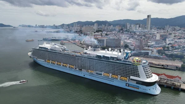 Georgetown Malaysia September 2022 Swettenham Cruise Ship Terminal Some Cruise — Stock Photo, Image