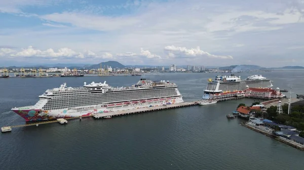 Georgetown Malaysia September 2022 Das Swettenham Cruise Ship Terminal Mit — Stockfoto