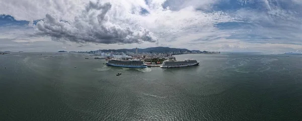 Georgetown Malajzia 2022 Szeptember Swettenham Cruise Ship Terminal Néhány Körutazást — Stock Fotó