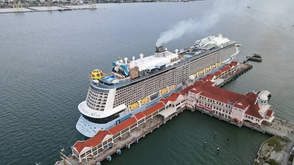 Georgetown Maleisië September 2022 Swettenham Cruise Ship Terminal Met Enkele — Stockfoto