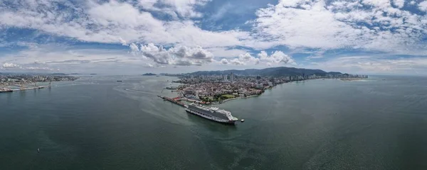 Georgetown Malaysia September 2022 Swettenham Cruise Ship Terminal Some Cruise — Stock Photo, Image