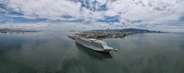Georgetown Malesia Settembre 2022 Swettenham Cruise Ship Terminal Con Attracco — Foto Stock