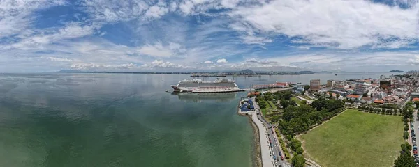 Georgetown Malasia Septiembre 2022 Terminal Cruceros Swettenham Con Algunos Cruceros — Foto de Stock