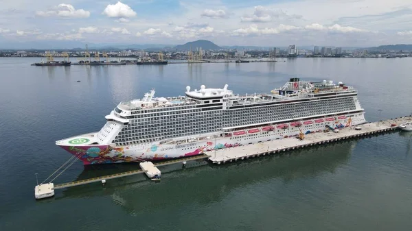 Georgetown Malasia Septiembre 2022 Terminal Cruceros Swettenham Con Algunos Cruceros — Foto de Stock